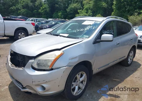 2011 Nissan Rogue Sv из США, поврежденный, VIN JN8AS5MVXBW289412